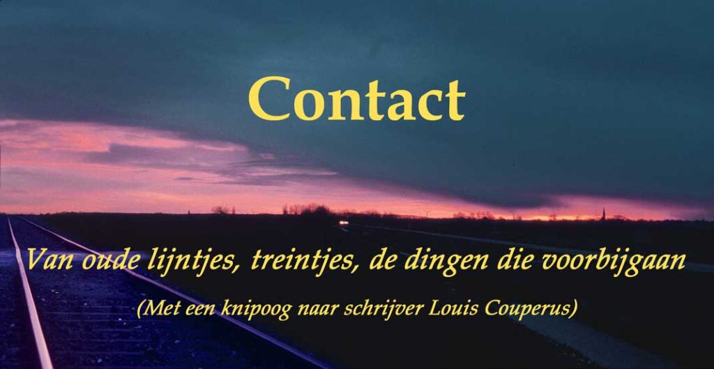 Bovenbanner "Contact"